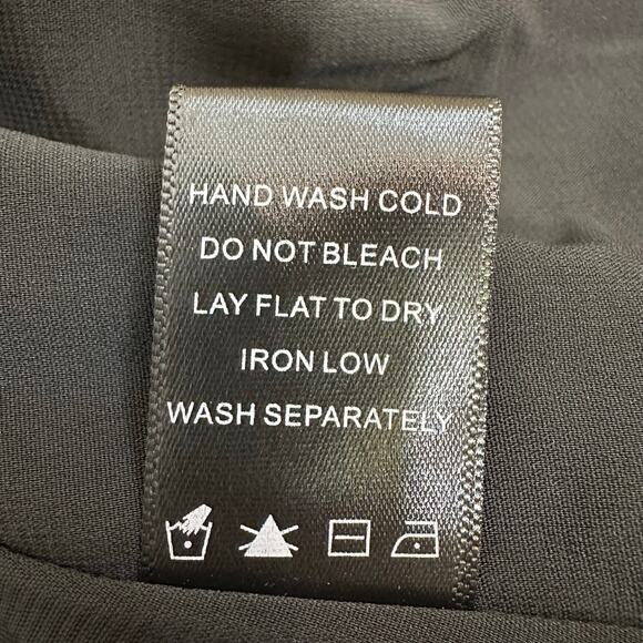 NWT Revolve NBD Anya Mini Dress | Black Silver Metallic | SZ XXS - Picture 12 of 12